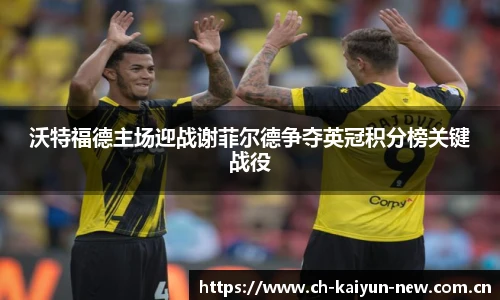 沃特福德主场迎战谢菲尔德争夺英冠积分榜关键战役